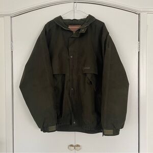 Outback Trading Company bomber style jacket on olive green size XL